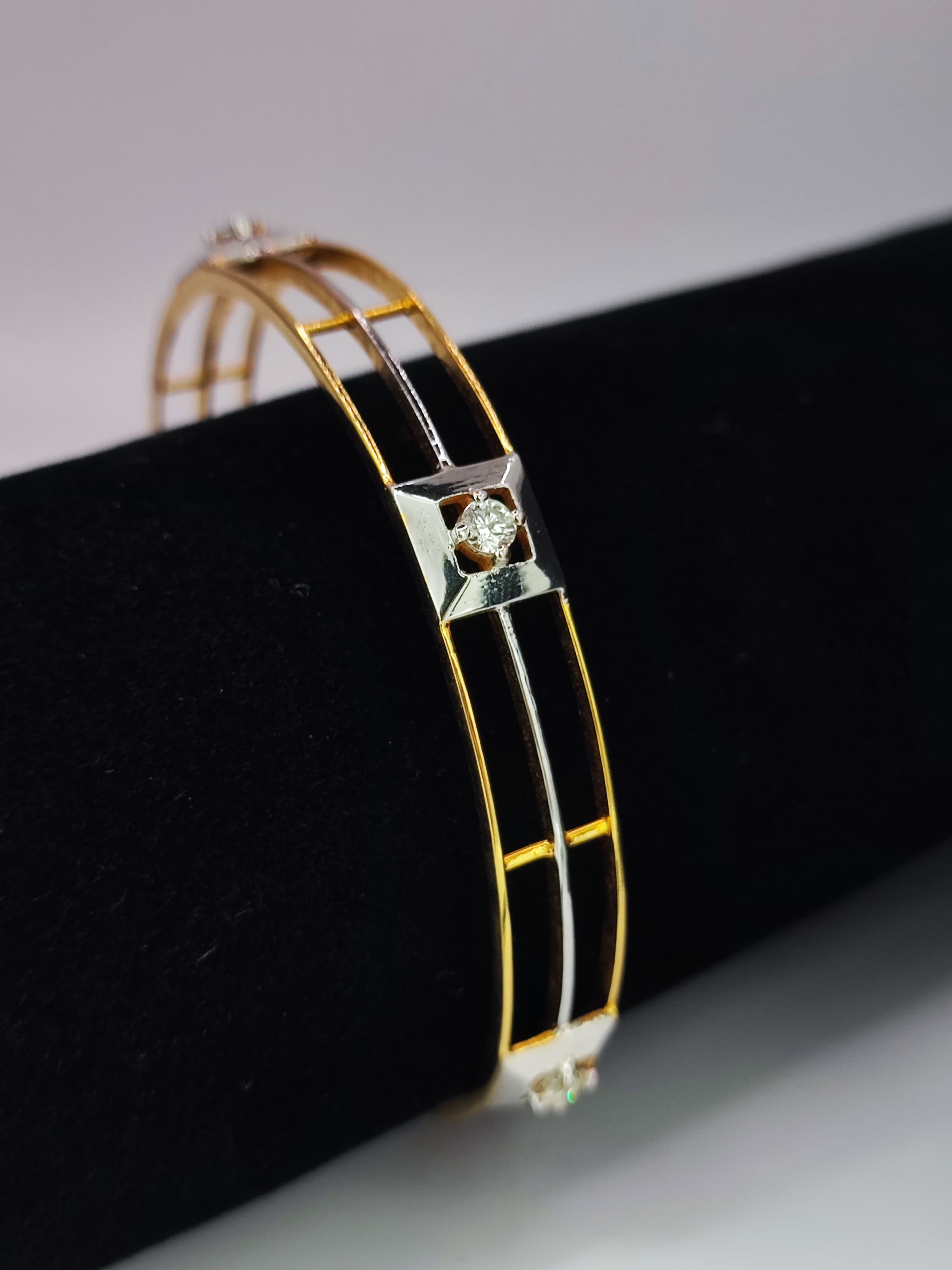 Opulent Orbit Diamond Bangles